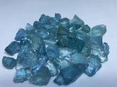 Dark Color Facet Grade Rough Aquamarine